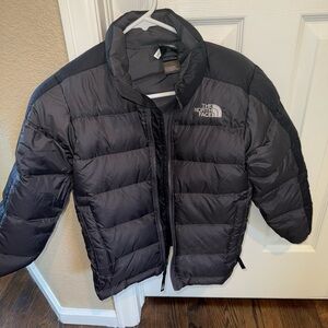 The North Face Charcoal Puffer Jacket